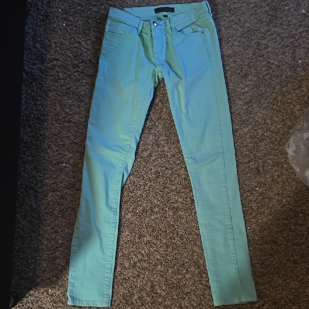 Juicy Couture 🩵 Mint Green Skinny Jeans (26)(NWOT)(NEVER WORN)